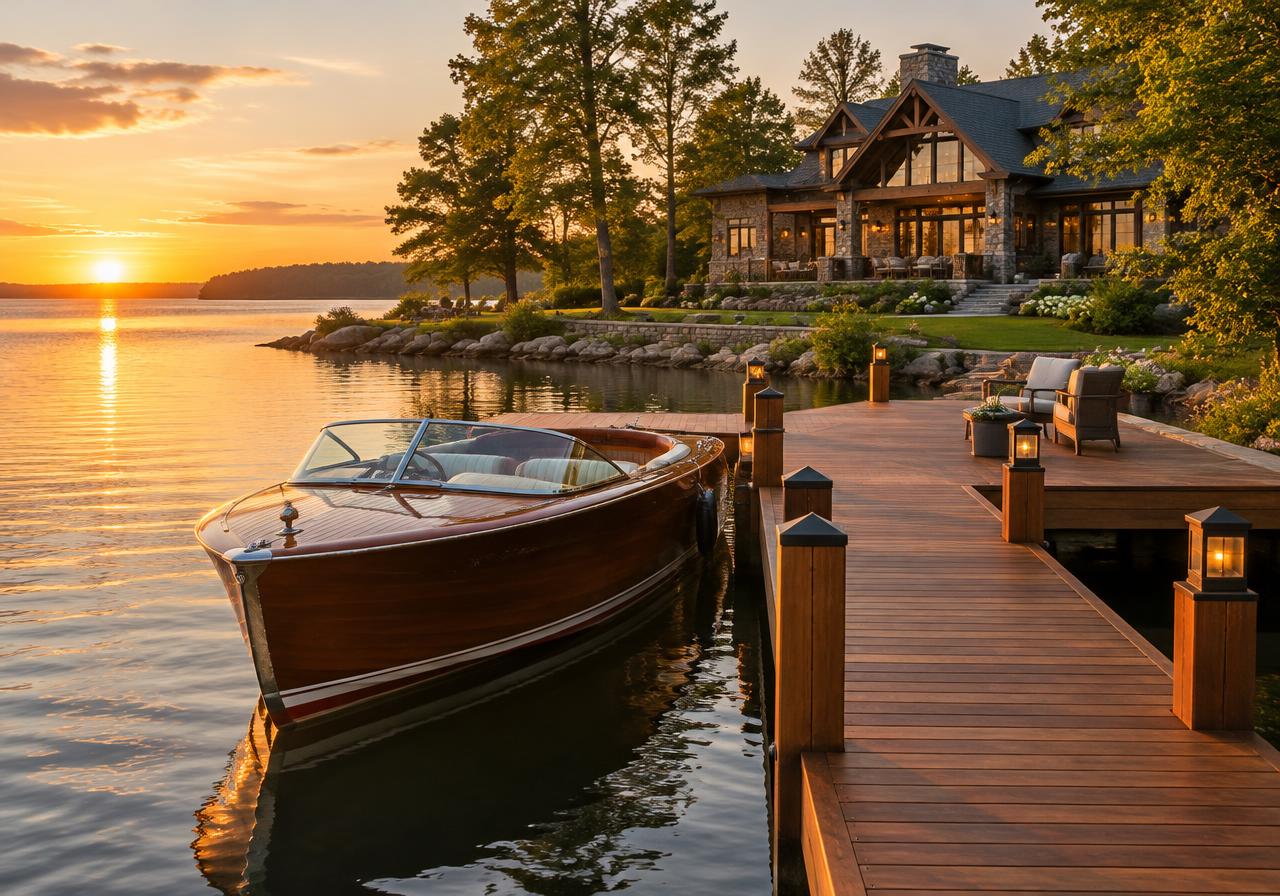 Private docks & marinas (illustrative)
